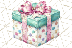 Cute Birthday Party Clipart PNG | Birthday Cake Graphics Product Image 4