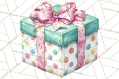 Cute Birthday Party Clipart PNG | Birthday Cake Graphics Product Image 4