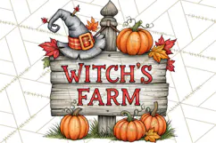 Halloween Farmhouse Buildings Clipart, Halloween Farmhouse Product Image 5