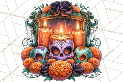Day Of The Dead Gothic PNG Clipart Product Image 5