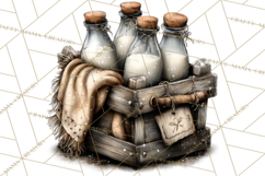 Western Cowboy Kitchen Decor Clipart, Rustic Ranch Png Product Image 4
