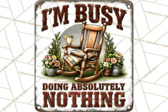 Rustic Sarcastic Quotes PNG | Vintage Funny Signs Clipart Product Image 5