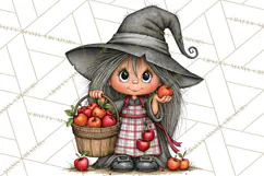 Halloween Farmhouse Monsters Clipart, Cute Halloween Farm Product Image 2