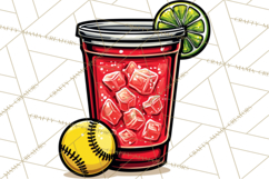 Softball Mom PNG, Softball Clipart, Softball Mama Designs Product Image 5