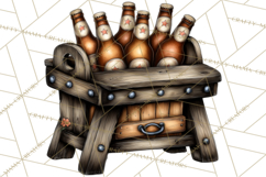 Old Saloon Western Alcohol Clipart PNG Product Image 5