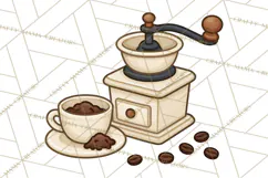 Sarcastic Coffee Clipart, Funny Coffee PNG Product Image 2