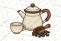 Sarcastic Coffee Clipart, Funny Coffee PNG Product Image 3