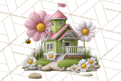 Whimsical Country Club Golf Clipart Argyle PNG Product Image 2