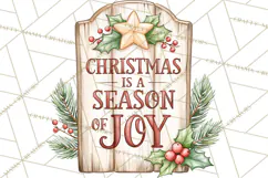 Religious Christmas Sign Clipart PNG | Nativity Designs Product Image 3