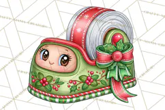 Christmas School Supplies & Teacher Clipart Product Image 3