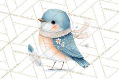 Whimsical Watercolor Woodland Animal Clipart PNG Product Image 2