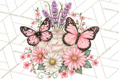 Friendship Butterfly Clipart PNG | Inspirational Quotes Product Image 4