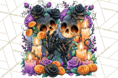 Day Of The Dead Gothic PNG Clipart Product Image 4