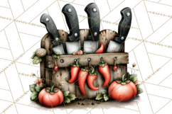 Western Cowboy Kitchen Decor Clipart, Rustic Ranch Png Product Image 3