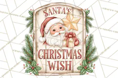 Santa Christmas Signs | Santa Png | Kris Kringle Quotes Product Image 4