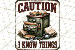 Rustic Sarcastic Quotes PNG | Vintage Funny Signs Clipart Product Image 5