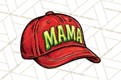 Softball Mom PNG, Softball Clipart, Softball Mama Designs Product Image 4