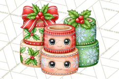 Christmas School Supplies & Teacher Clipart Product Image 5