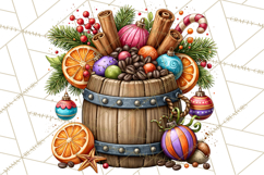 North Pole Coffee Christmas Cafe PNG Clipart Product Image 5
