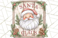 Santa Christmas Signs | Santa Png | Kris Kringle Quotes Product Image 2