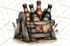 Old Saloon Western Alcohol Clipart PNG Product Image 5