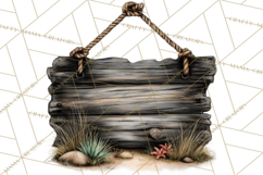 Western Cowboy Kitchen Decor Clipart, Rustic Ranch Png Product Image 5