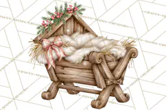 Christian Christmas Angel Clipart PNG Product Image 2