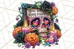 Day Of The Dead Gothic PNG Clipart Product Image 2