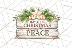 Religious Christmas Sign Clipart PNG | Nativity Designs Product Image 3