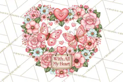 Friendship Butterfly Clipart PNG | Inspirational Quotes Product Image 4