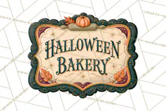 Vintage Halloween Signs PNG, Vintage Halloween Magic Clipart Product Image 4