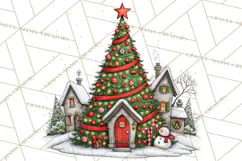 Hollyberry Hollow Christmas Village PNG Clipart Product Image 3