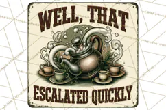 Rustic Sarcastic Quotes PNG | Vintage Funny Signs Clipart Product Image 4