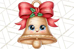 Christmas School Supplies & Teacher Clipart Product Image 4