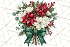 Whimsical Christmas Girls PNG Clipart, Holiday Characters Product Image 4