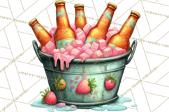 Girls Baryard Barbecue Girly Grilling BBQ Clipart Product Image 4