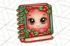 Christmas School Supplies & Teacher Clipart Product Image 5