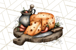 Western Cowboy Kitchen Decor Clipart, Rustic Ranch Png Product Image 4