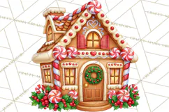 Candy Cane Lane Vintage Christmas Accents Clipart Product Image 5