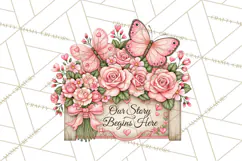 Friendship Butterfly Clipart PNG | Inspirational Quotes Product Image 2