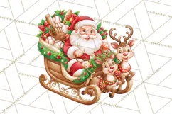 Christmas Baseball Clipart PNG Product Image 5