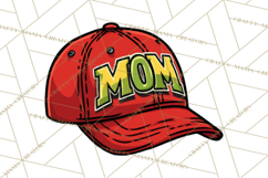 Softball Mom PNG, Softball Clipart, Softball Mama Designs Product Image 5