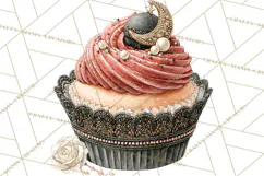 Haunted Patisserie PNG Clipart, Elegant Halloween Desserts Product Image 5
