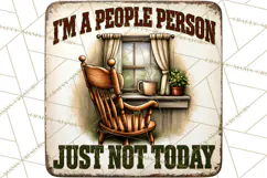 Rustic Sarcastic Quotes PNG | Vintage Funny Signs Clipart Product Image 2