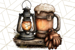 Old Saloon Western Alcohol Clipart PNG Product Image 5