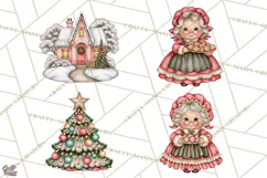 Heartwarming Holiday Clipart | Christmas PNG Files Product Image 1