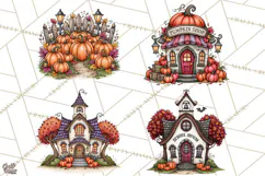 Monster Munchkins Halloween Buildings PNG Product Image 1