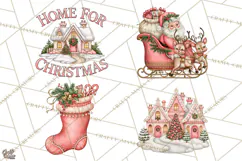 Heartwarming Holiday Clipart | Christmas PNG Files Product Image 1