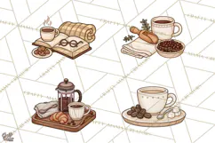 Sarcastic Coffee Clipart, Funny Coffee PNG Product Image 1