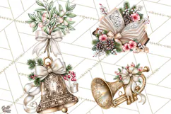 Christian Christmas Angel Clipart PNG Product Image 1